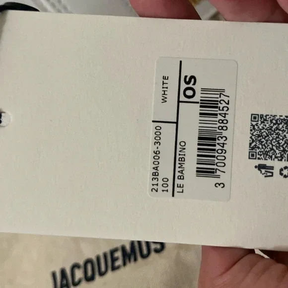 Jacquemus Le bambino white with tags and dustbag - Picture 5 of 10